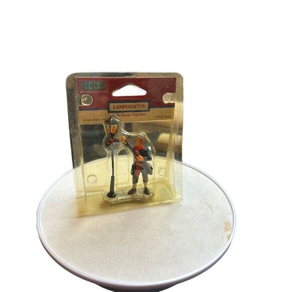 Lemax Village Collection Lamplighter Poly-Resin Figurine - Picture 1 of 7